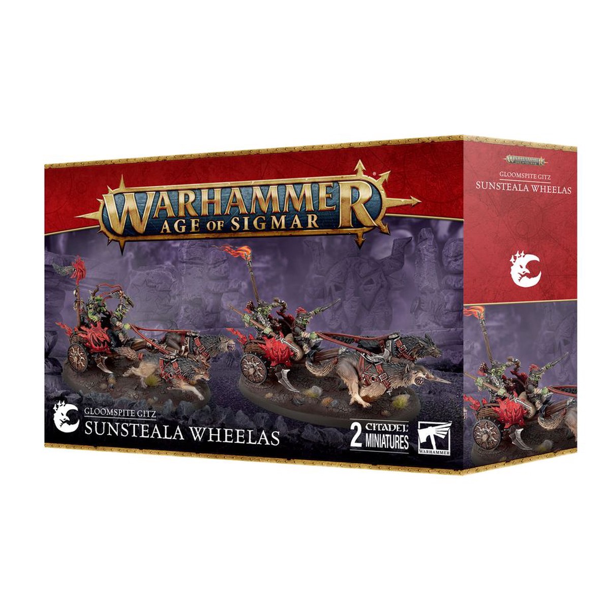 Age of Sigmar Gloomspite Gitz: Sunsteala Wheelas