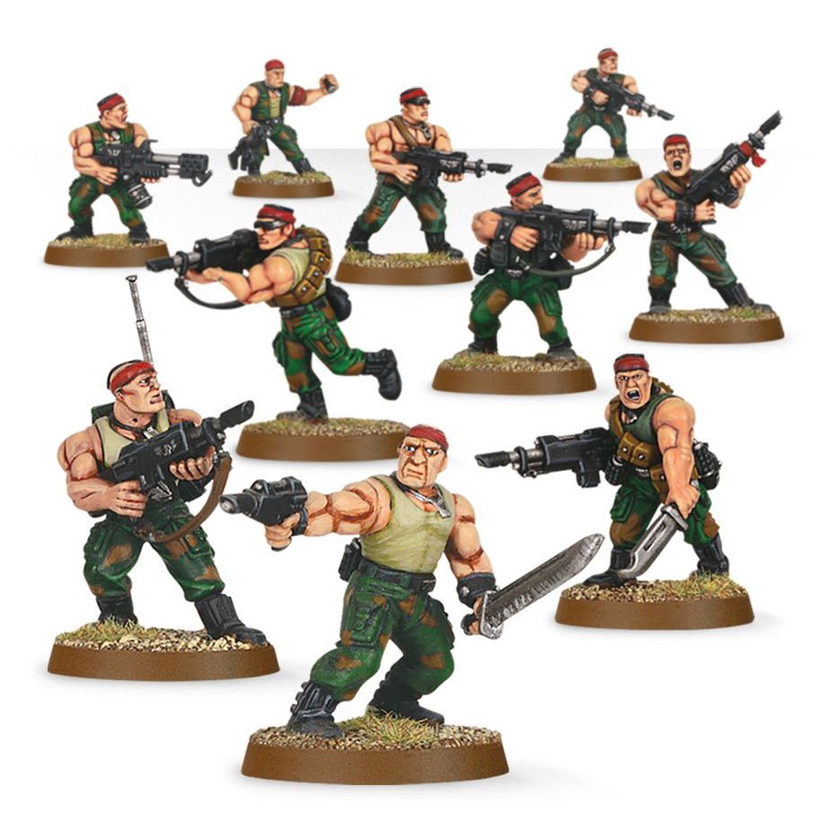 Warhammer 40K Astra Militarum: Catachan Jungle Fighters