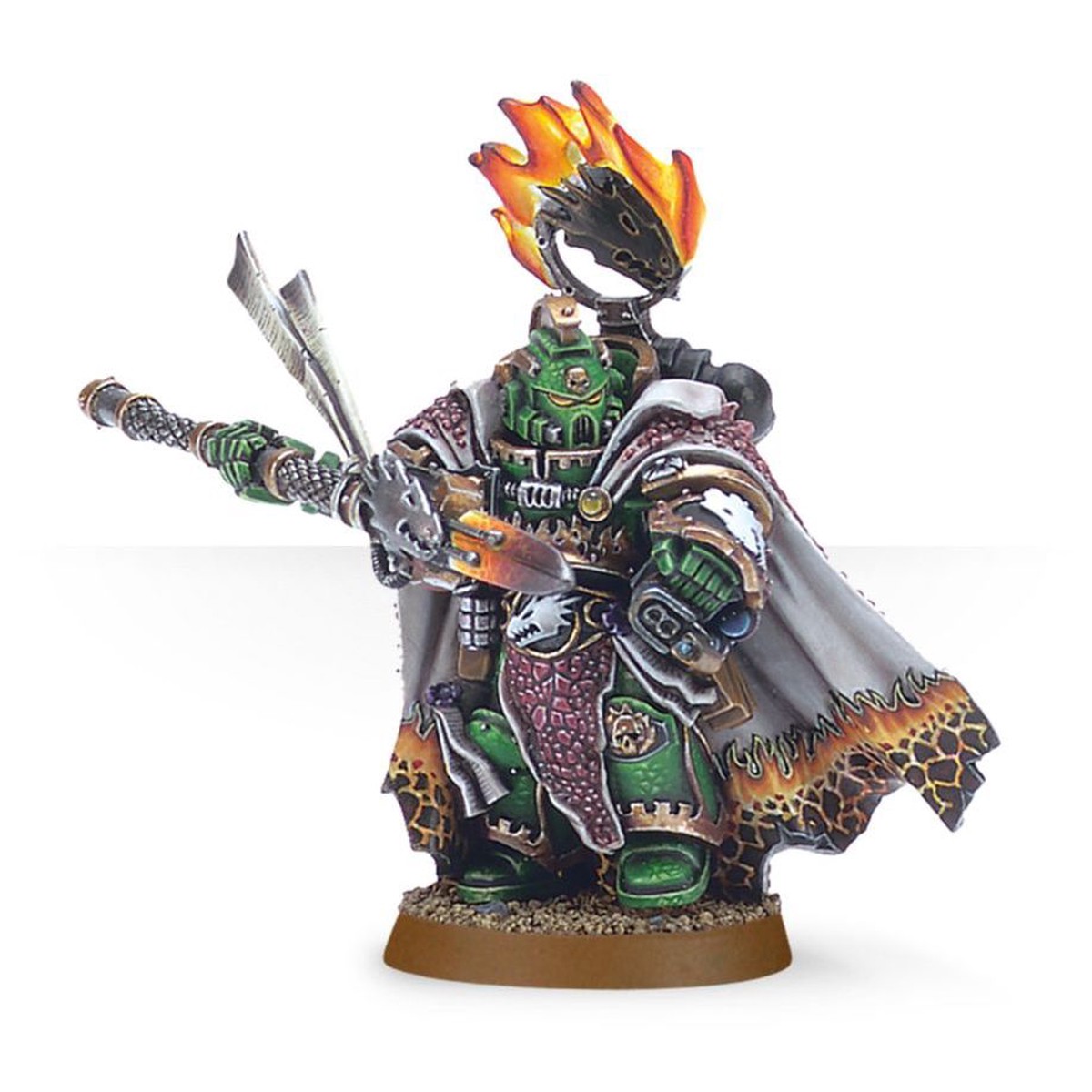 Warhammer 40K Salamanders: Forgefather Vulkan He'stan
