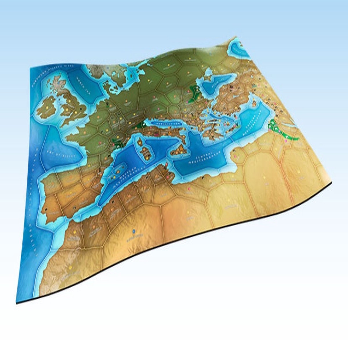 Mega Empires: The West Deluxe Game Mat