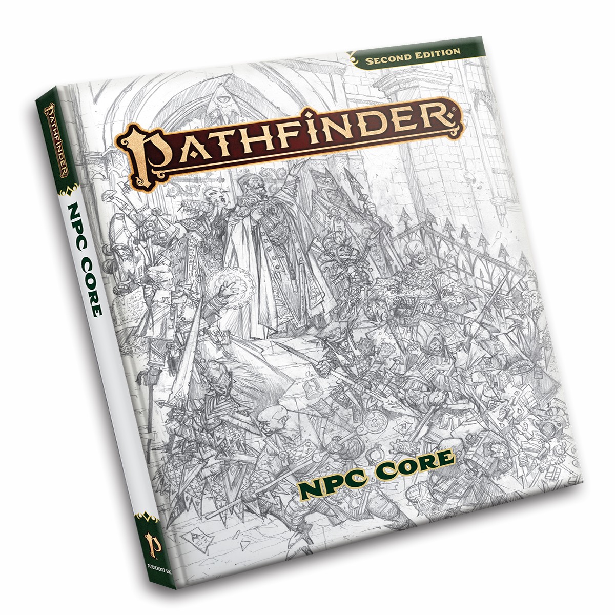 Pathfinder 2E NPC Core - Sketch Cover