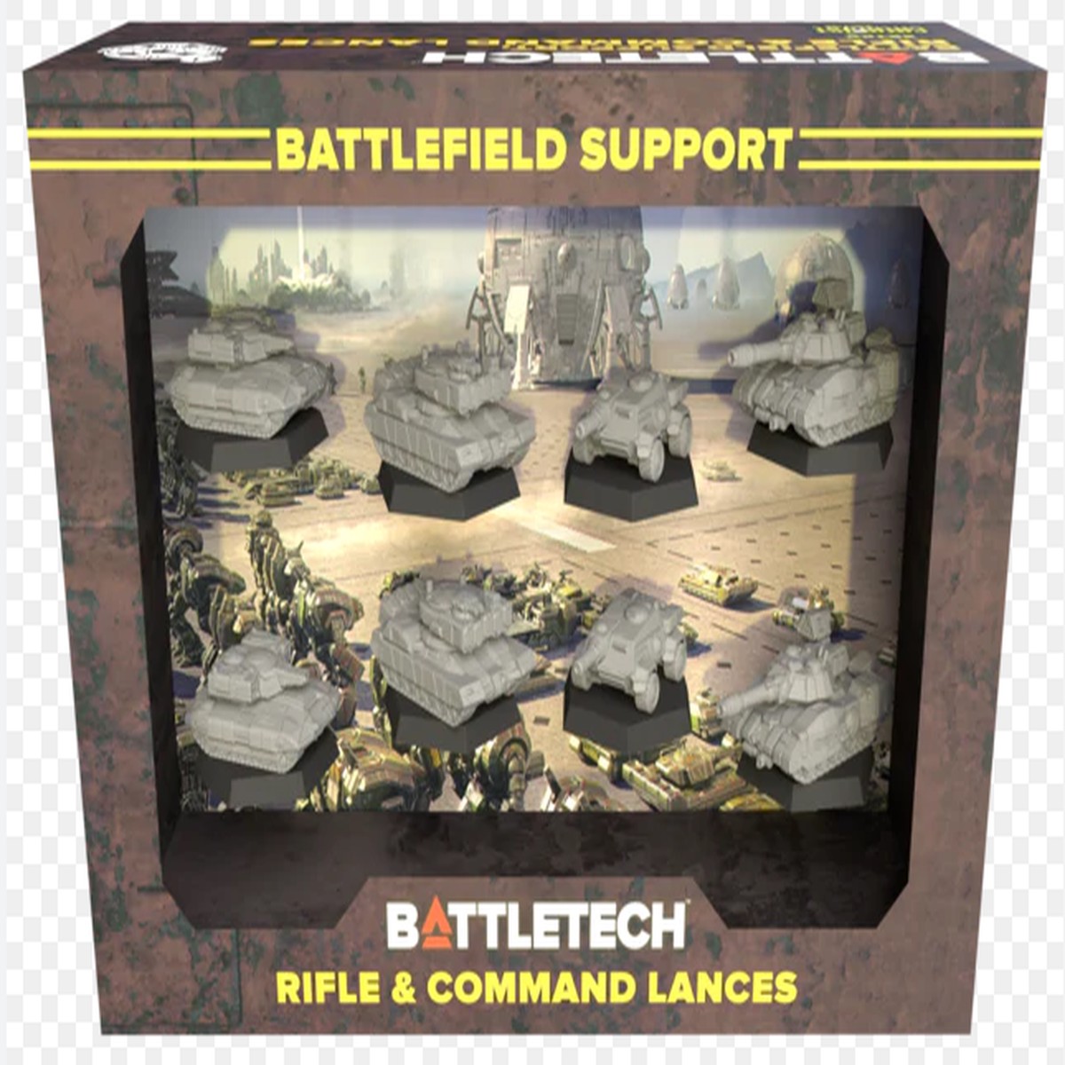 BattleTech Mercenaries ForcePack: Battlefield Support Rifle & Command Lances