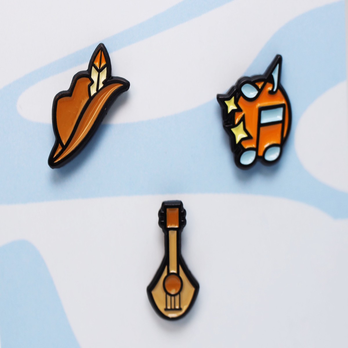 Mini Pins: Bard Pack
