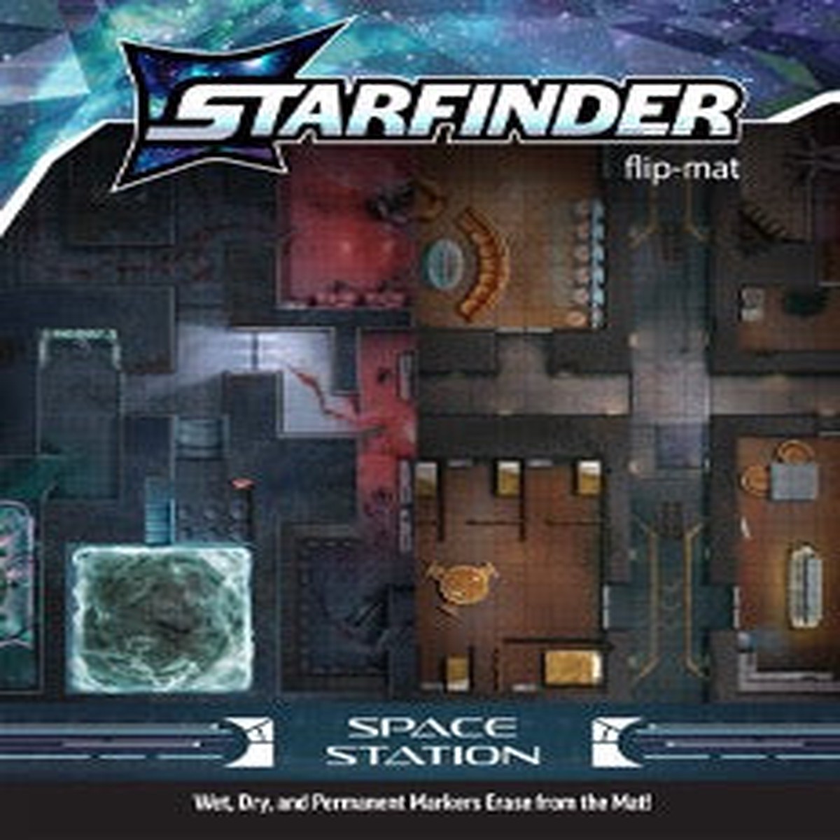 Starfinder Flip Mat: Space Station