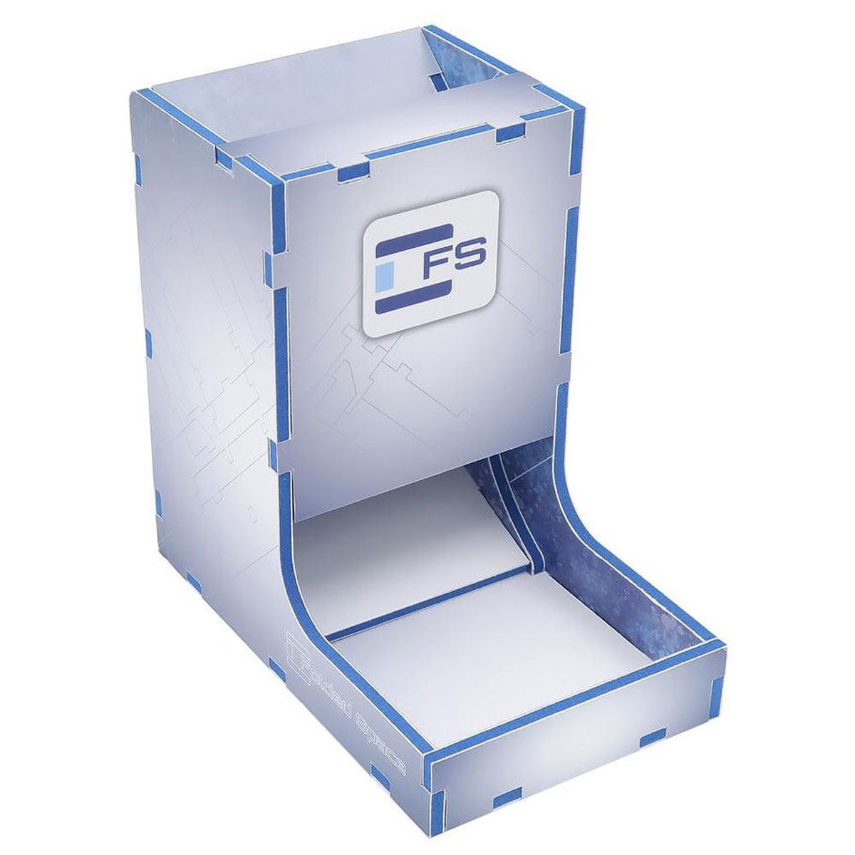 Folded Space Color Dice Tower