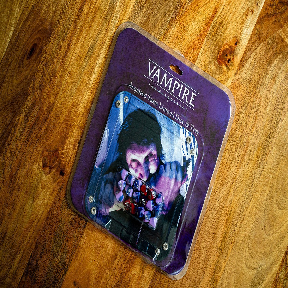 Vampire the Masquerade: Acquired Taste Limited Dice & Tray