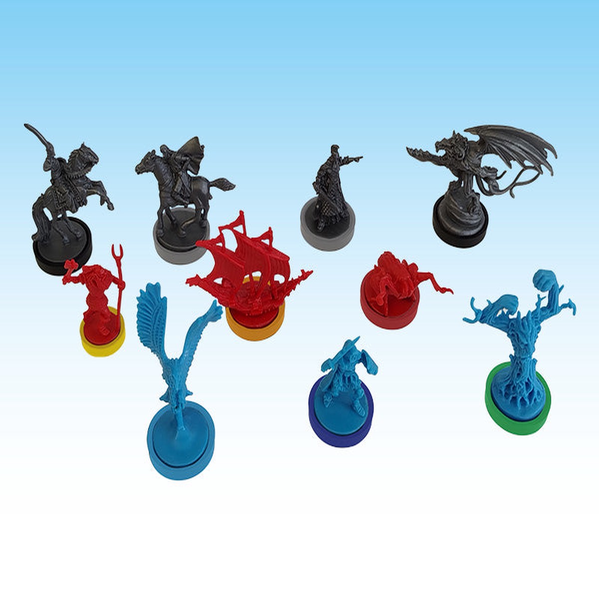 War of the Ring: Colored Plastic Rings - Expansion Set