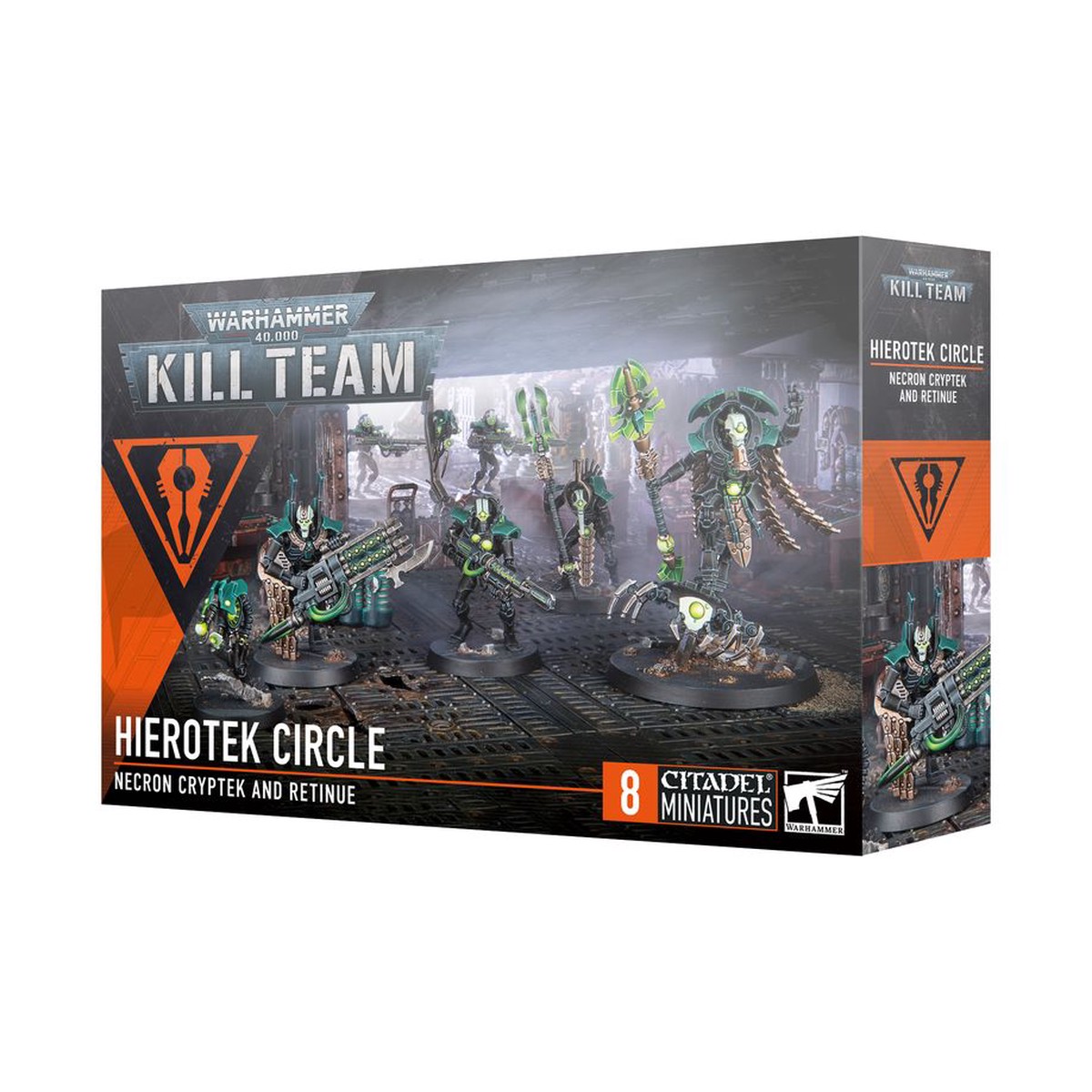 Warhammer 40K Kill Team: Hierotek Circle - Necron Cryptek and Retinue