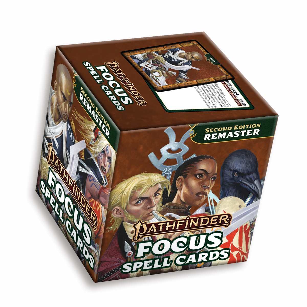 Pathfinder 2E Remastered Spell Cards: Focus