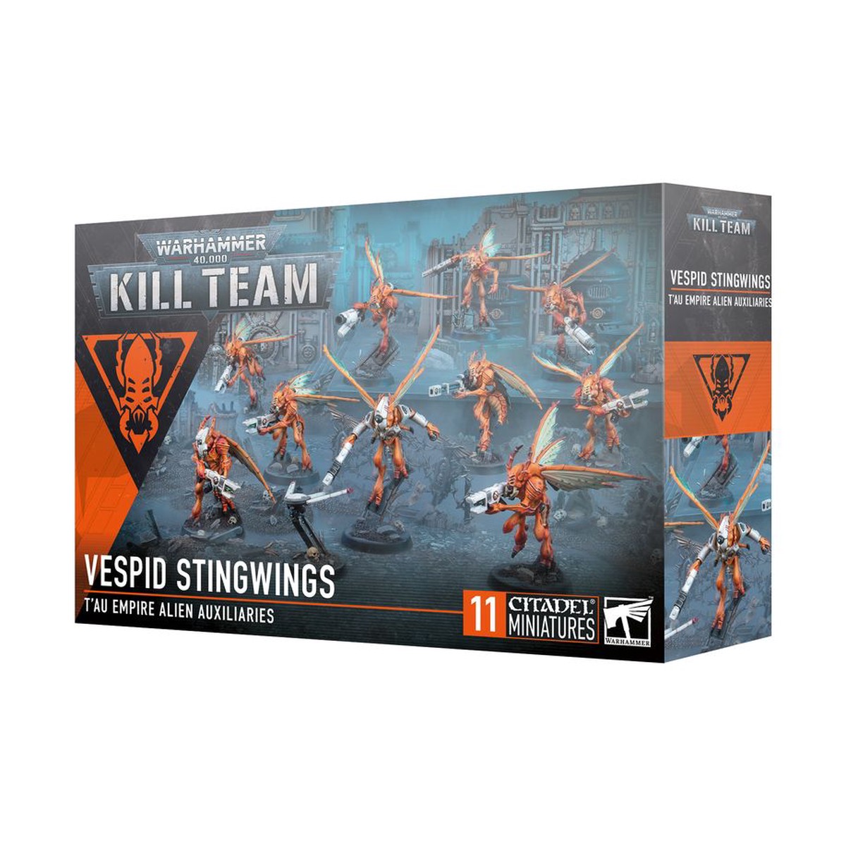 Warhammer 40K Kill Team: Vespid Stingwings - T'au Empire Alien Auxiliaries