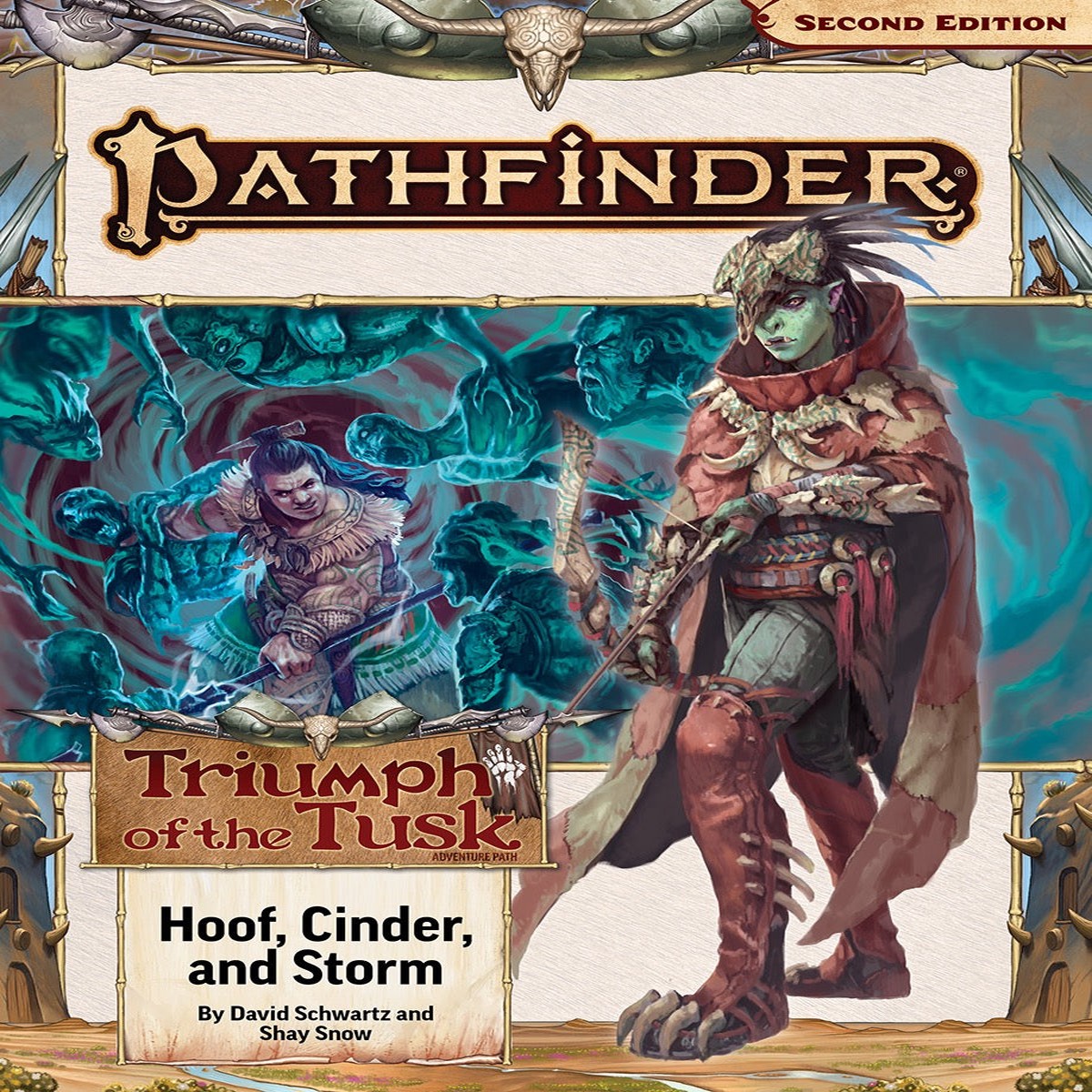 Pathfinder 2E Adventure Path #208 - Triumph of the Tusk Part 2: Hoof, Cinder, and Storm