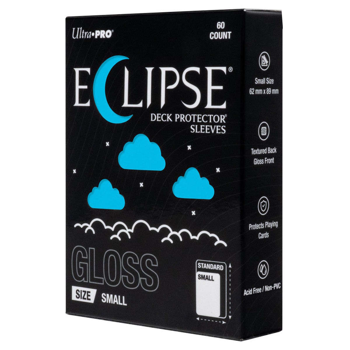 Eclipse Sleeves: Small Gloss Deck Protectors 60ct (10 Options)