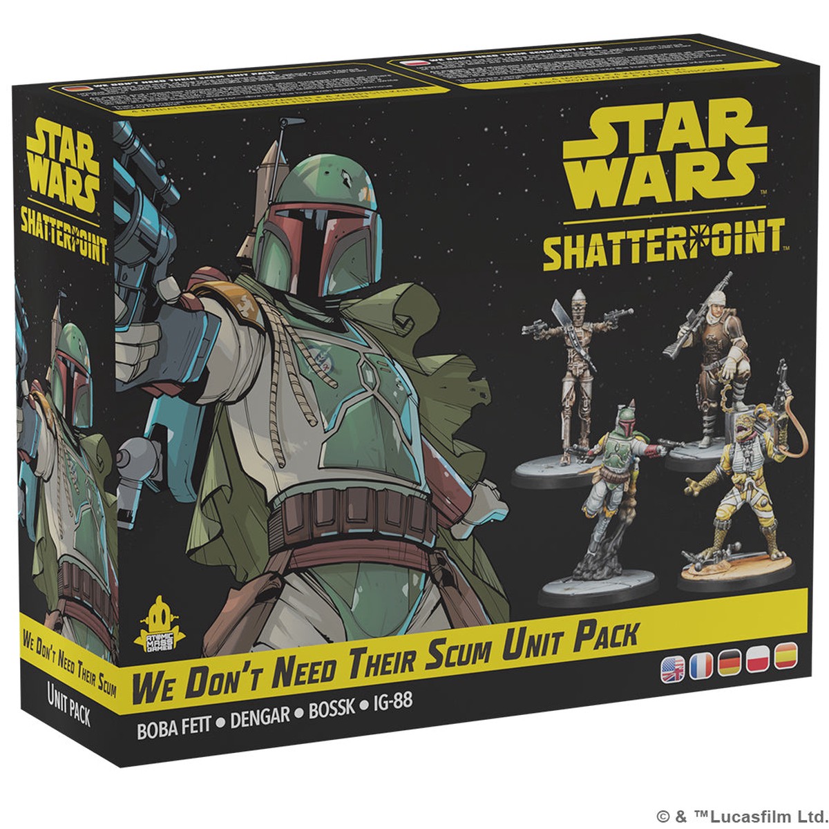Star Wars Shatterpoint: We Dont Need Their Scum Unit Pack