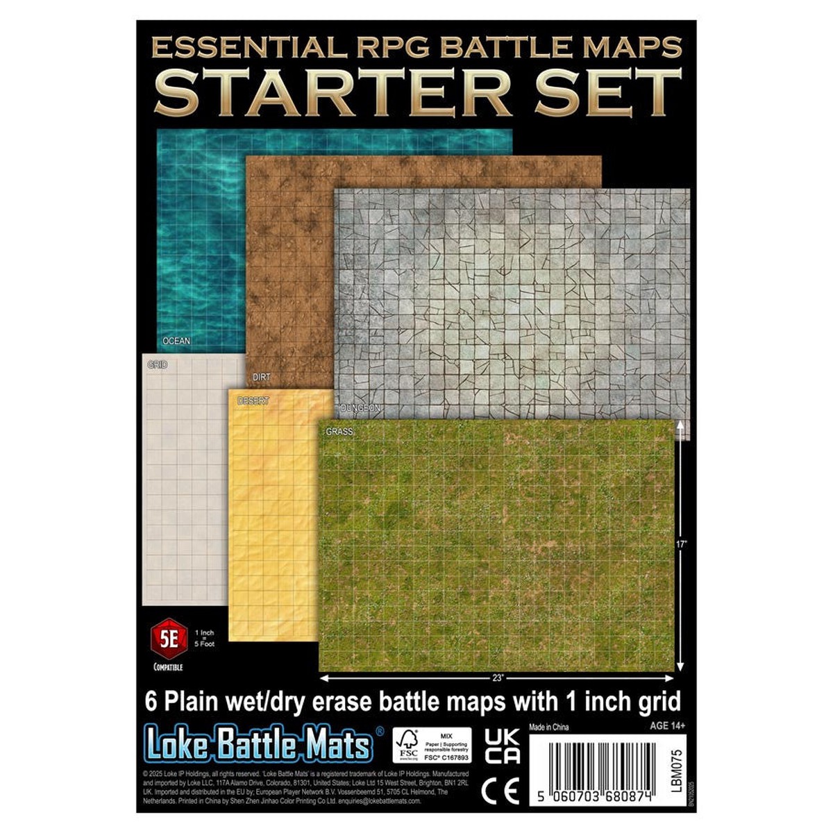 Essential RPG Battle Mats: Starter Set