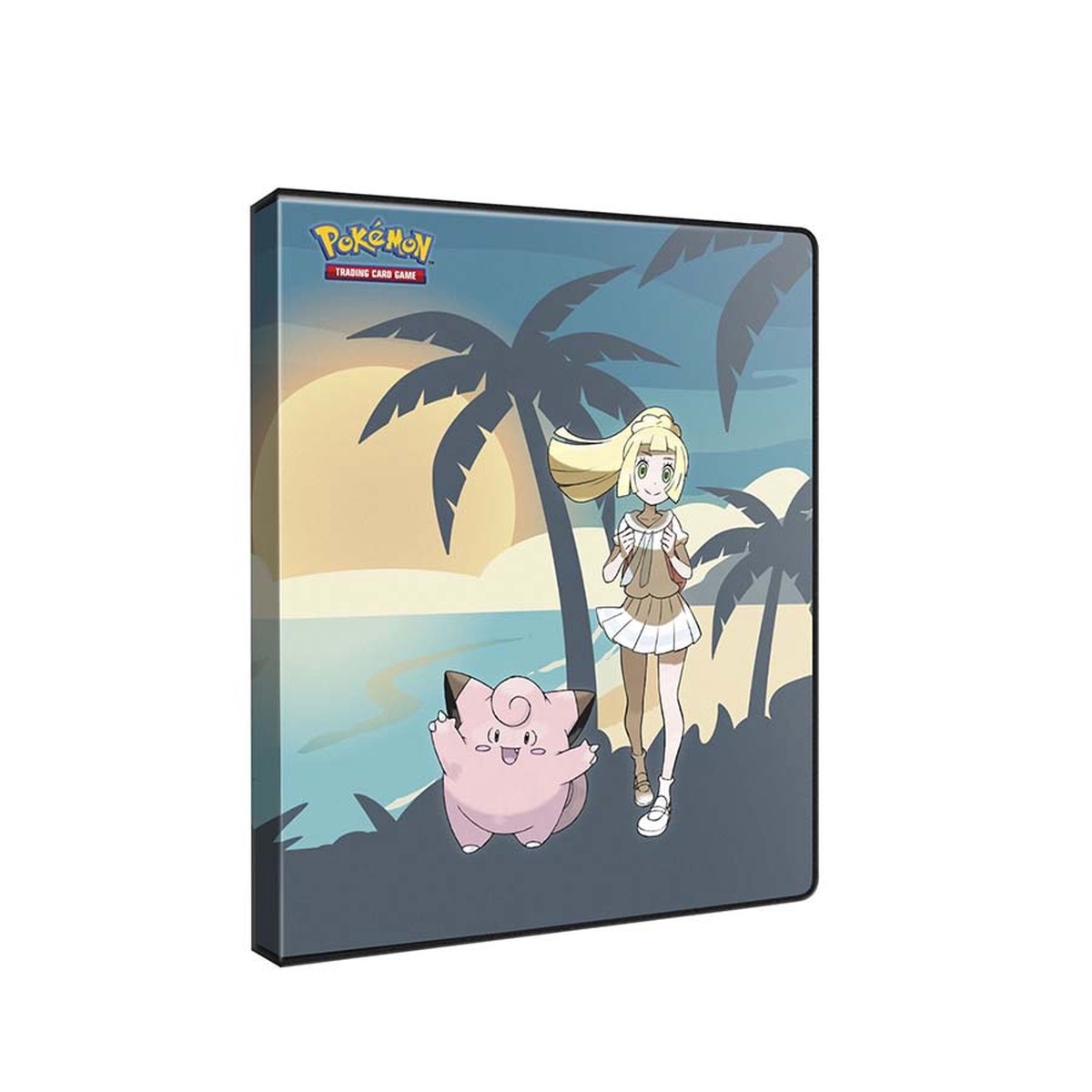Pokemon Lillie and Clefairy: 4 Pocket Portfolio