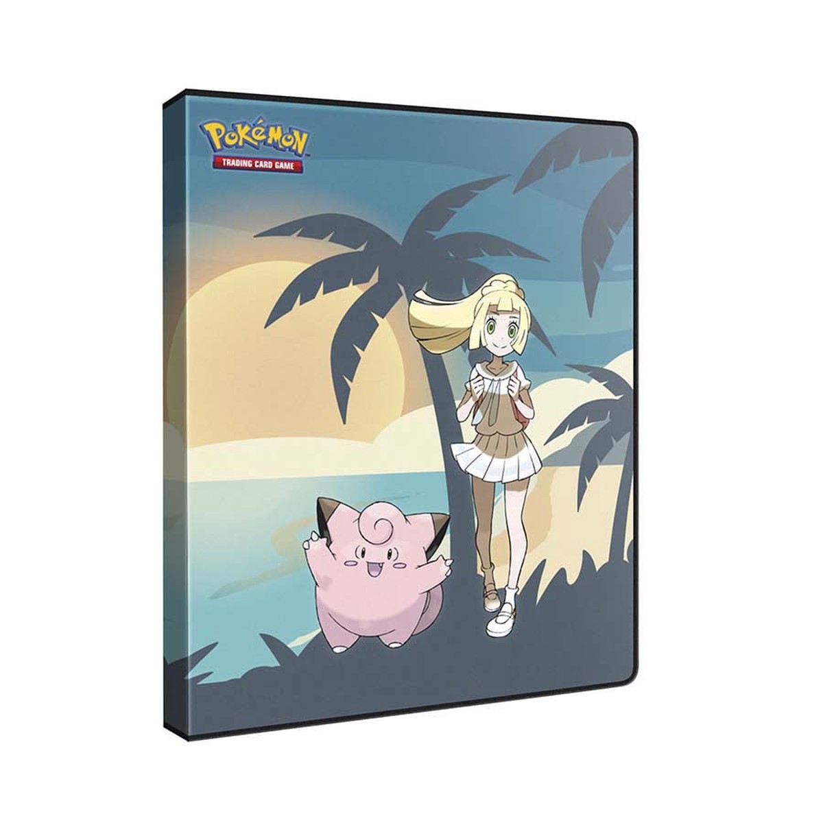 Pokemon Lillie and Clefairy: 9 Pocket Portfolio