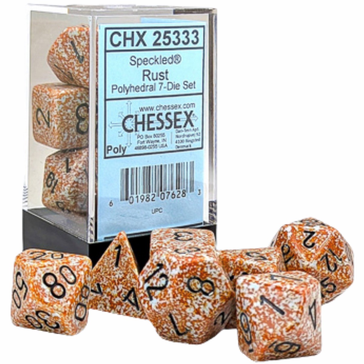 Speckled Dice: Polyhedral (6 Options)