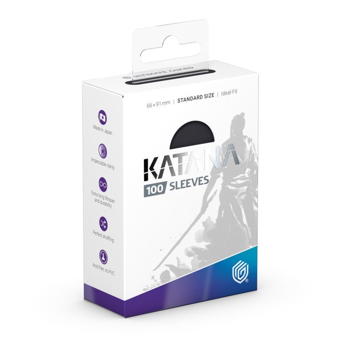 Ultimate Guard Katana Standard Card Sleeves 100ct: Obsidian Shard
