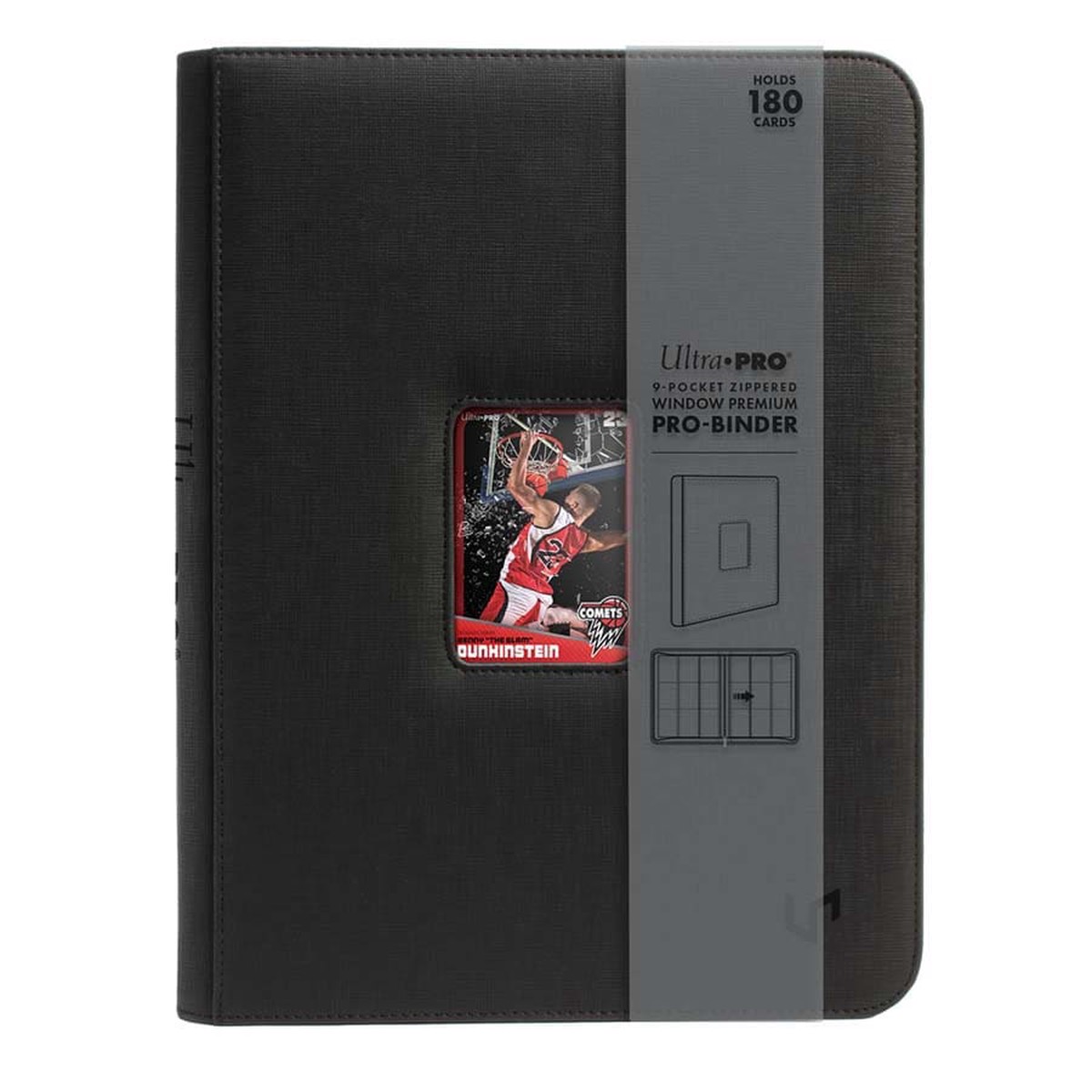 Ultra Pro Binder 9pkt PRO Zippered Window