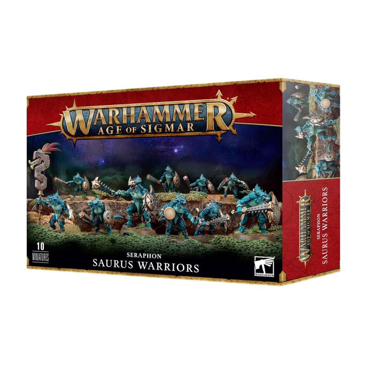 Age of Sigmar Seraphon: Saurus Warriors