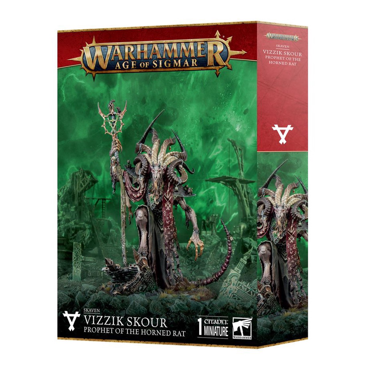 Age of Sigmar Skaven: Vizzik Skour, Prophet of the Horned Rat