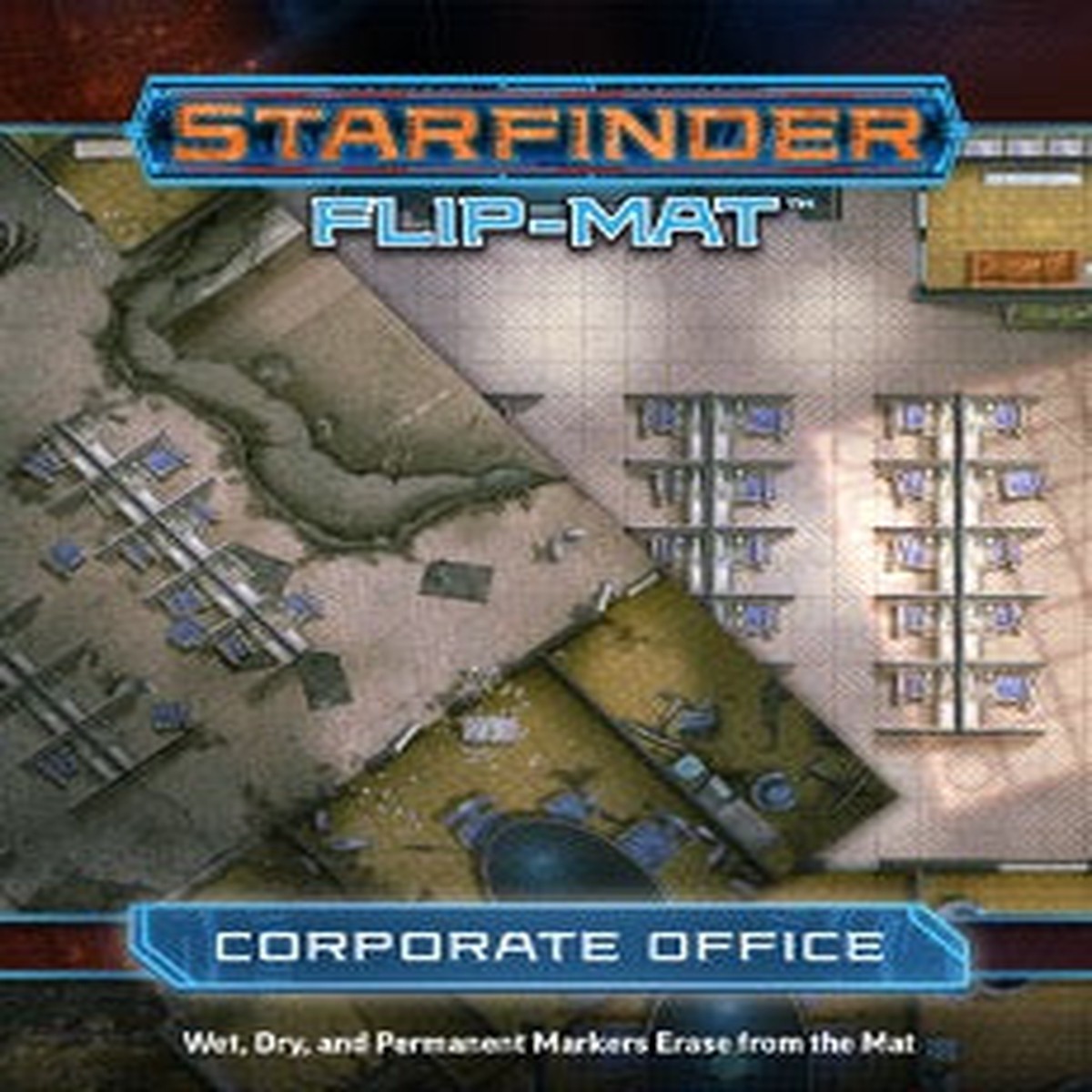 Starfinder Flip Mat: Corporate Office
