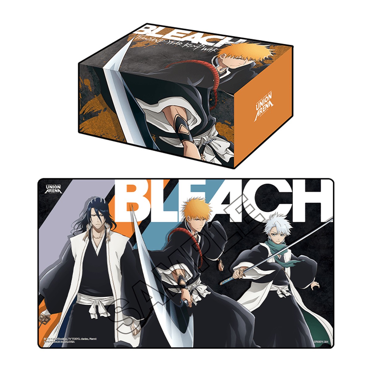 Union Arena Playmat and Half Storage Box Set - Bleach: Thousand-Year Blood War