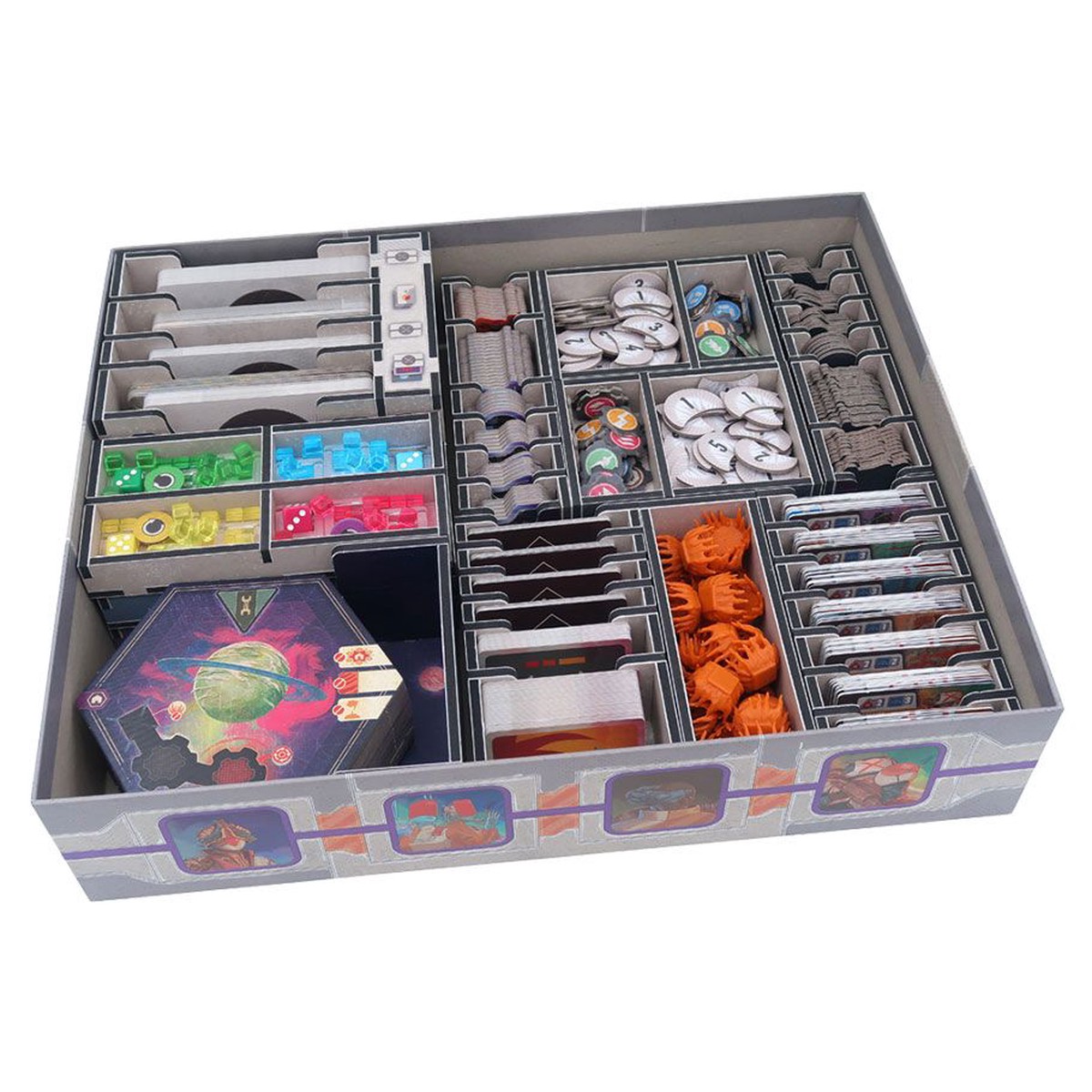 Folded Space Color Box Insert: Voidfall