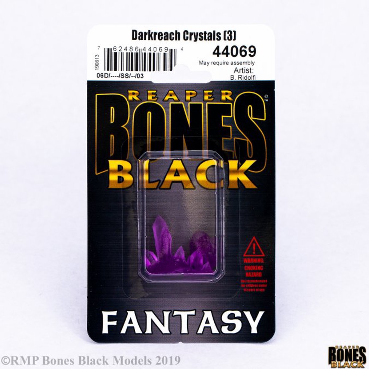 Reaper Bones Black: Darkreach Crystals (3)