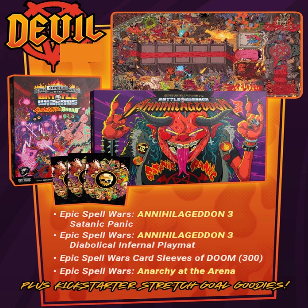 Epic Spell Wars of the Battle Wizards: Annihilageddon 3 - Devil Bundle