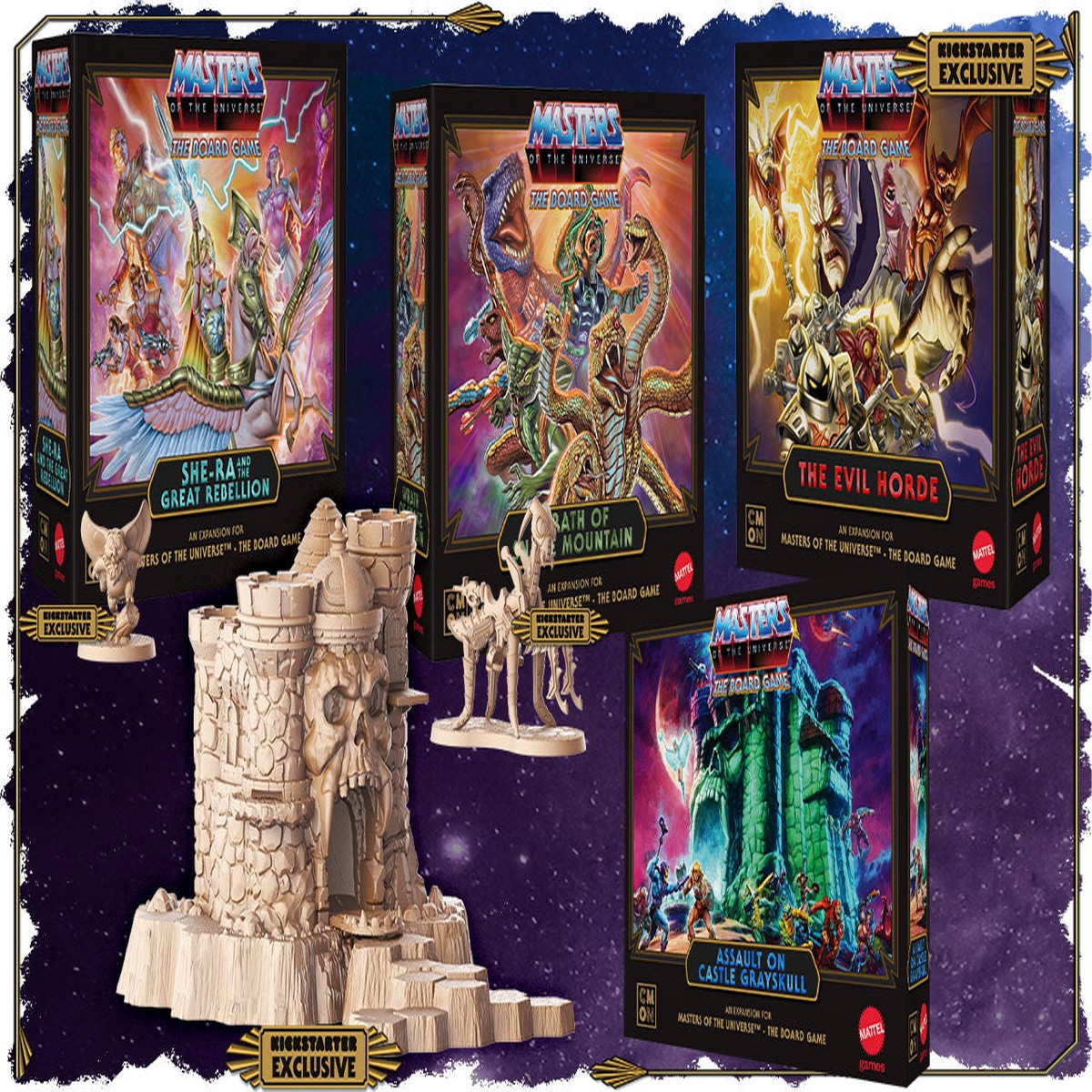 He-Man & the Masters of the Universe - Clash for Eternia: Gameplay Bundle (Expansions and Extras Only)