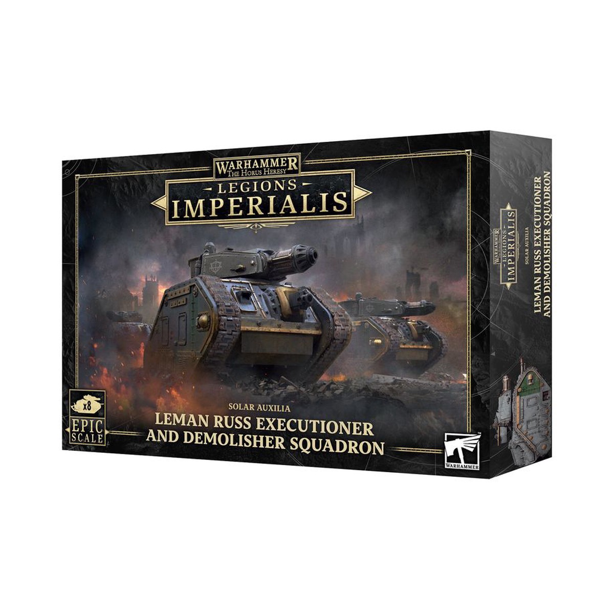 Horus Heresy Legions Imperialis - Solar Auxilia: Leman Russ Executioner and Demolisher Squadron