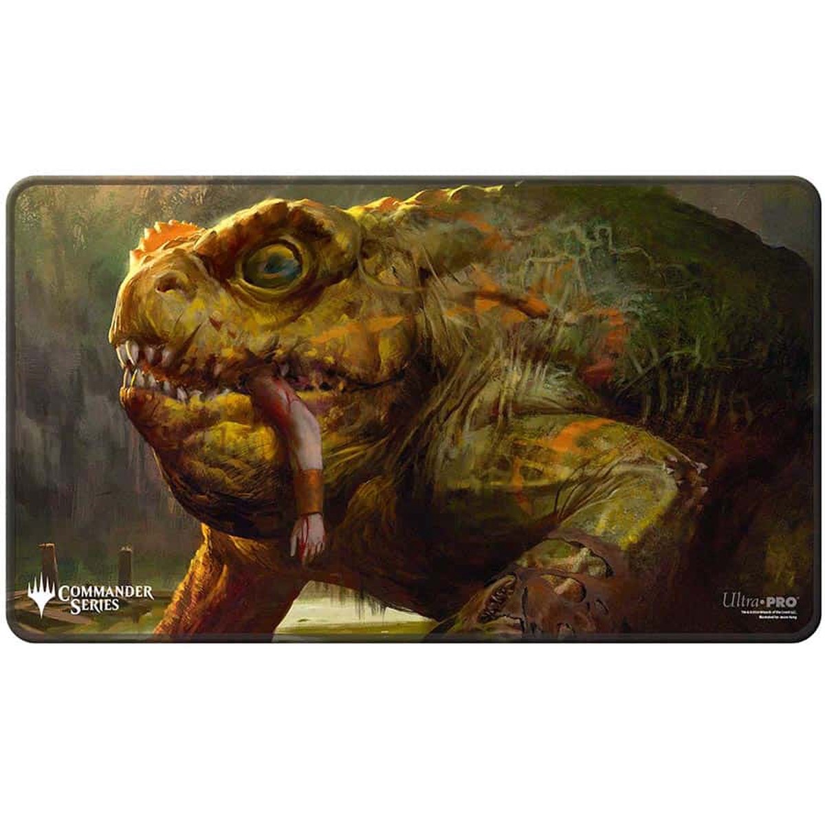 MTG Commander Series Q3 2024 Enemy Color Stitched Edge Playmat - Gitrog