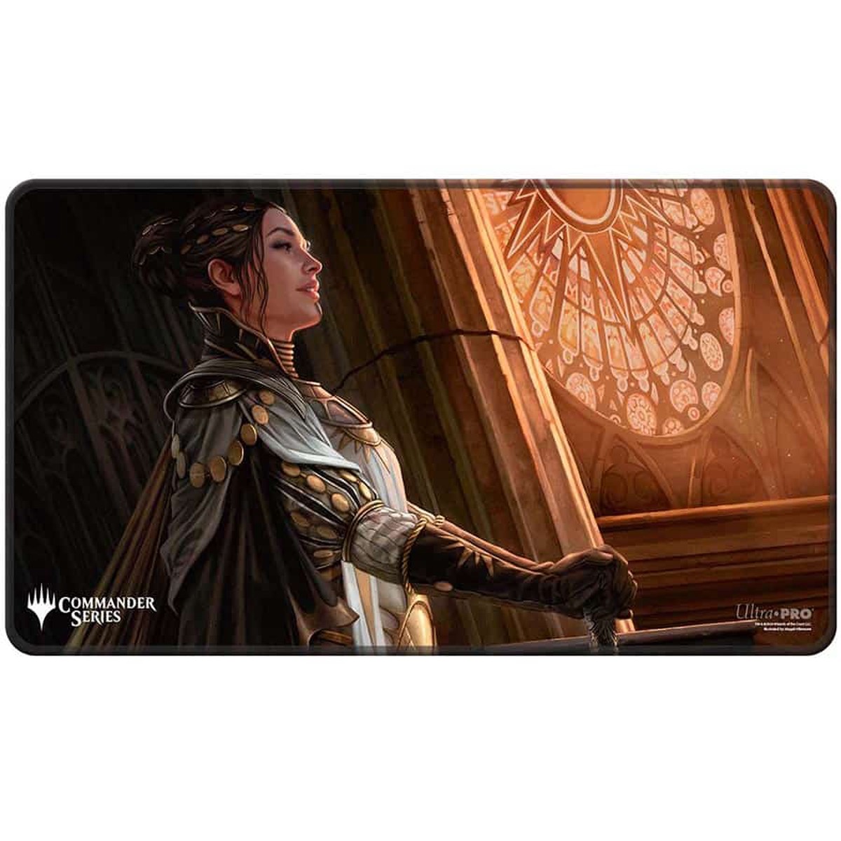 MTG Commander Series Q3 2024 Enemy Color Stitched Edge Playmat - Tesya