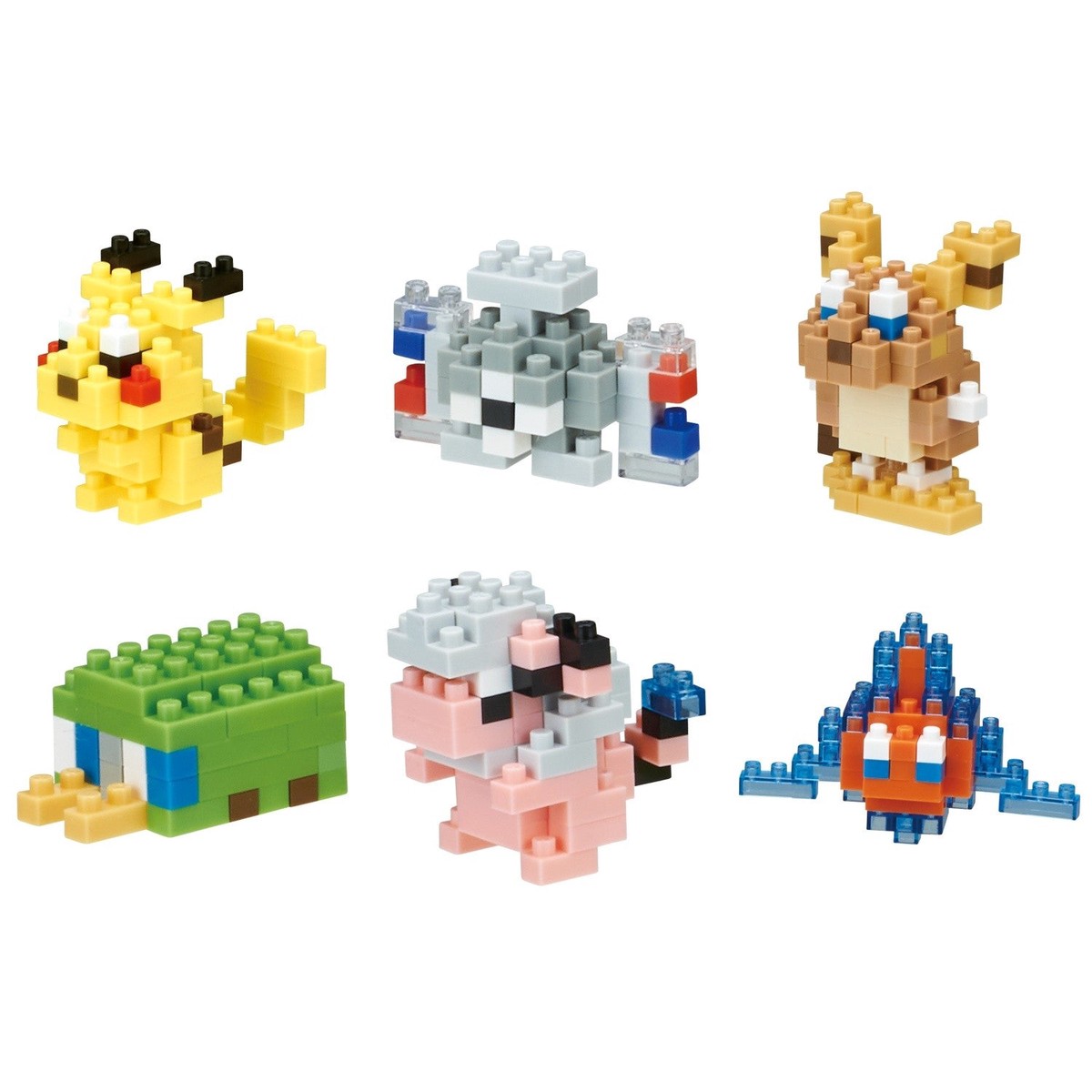 Nanoblock Pokemon Mininano Series Electric Set 1