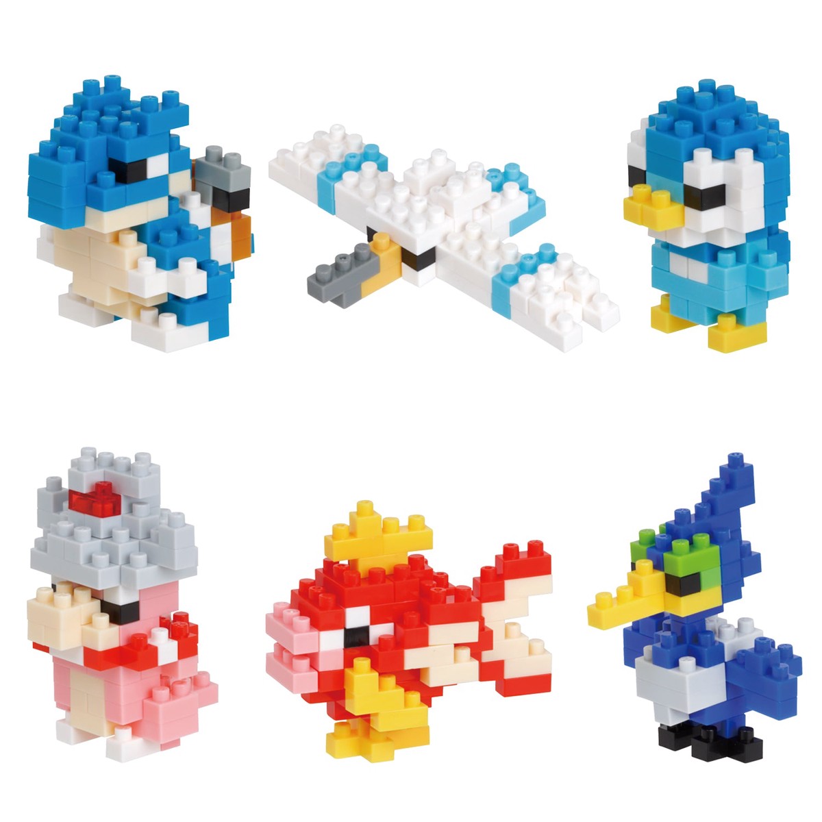 Nanoblock Pokemon Mininano Series Water Set 1