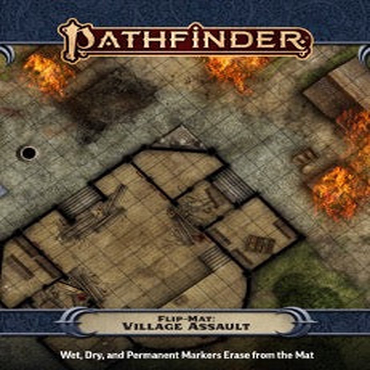 Pathfinder Flip Mat: Village Assault