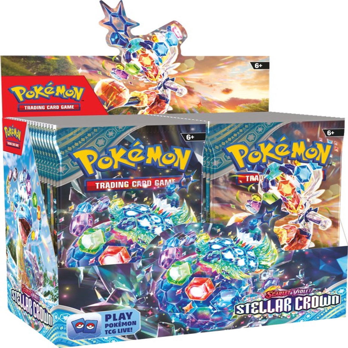 Pokemon TCG S&V Stellar Crown Boosters (3 options)