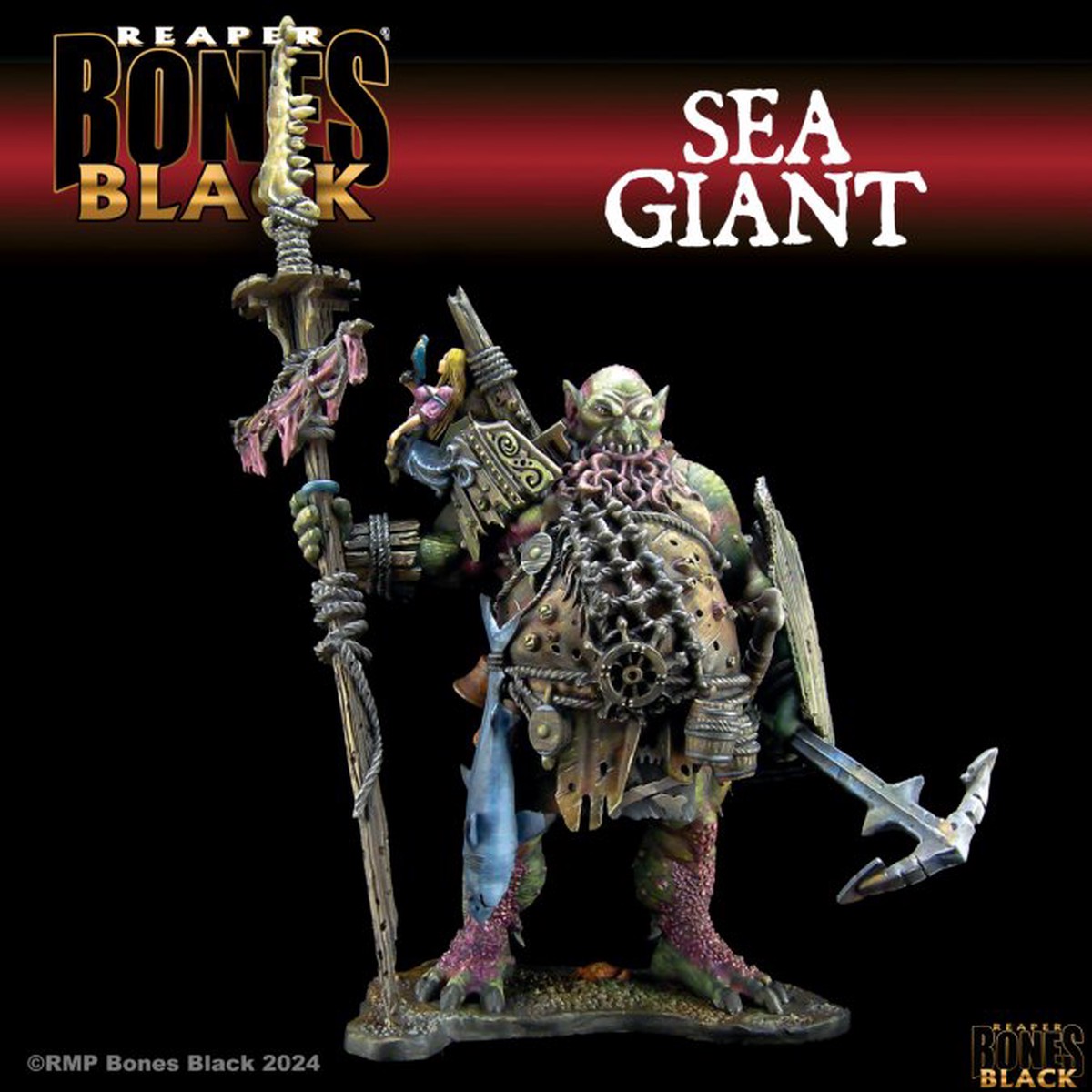 Reaper Bones Black: Sea Giant