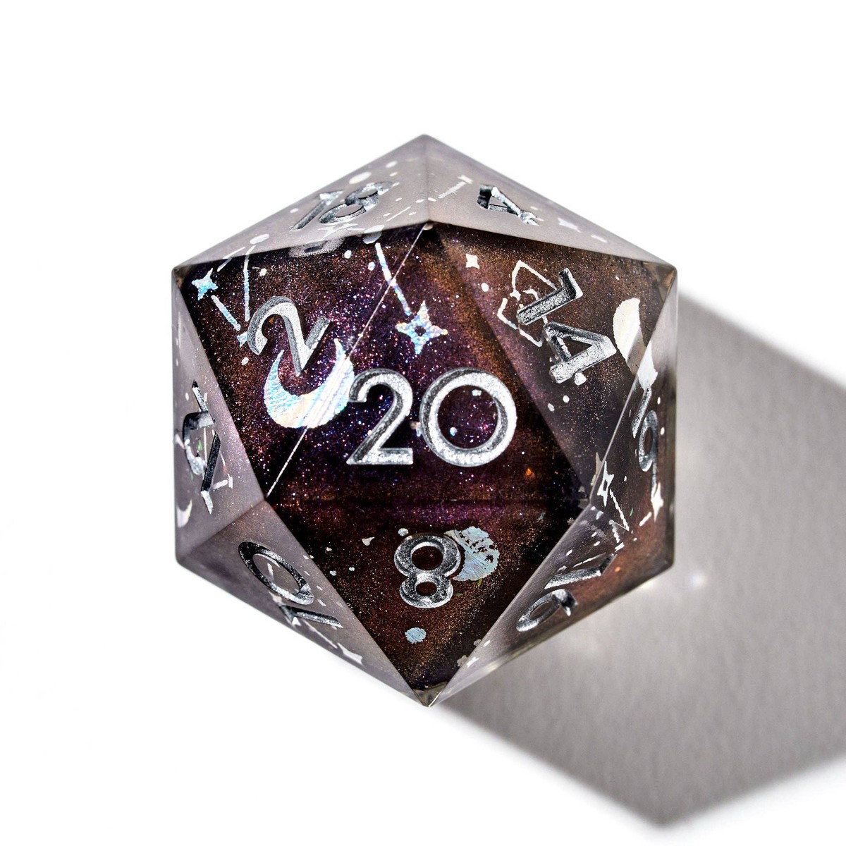Celestial Sphere 7-Piece Polyhedral Dice Set