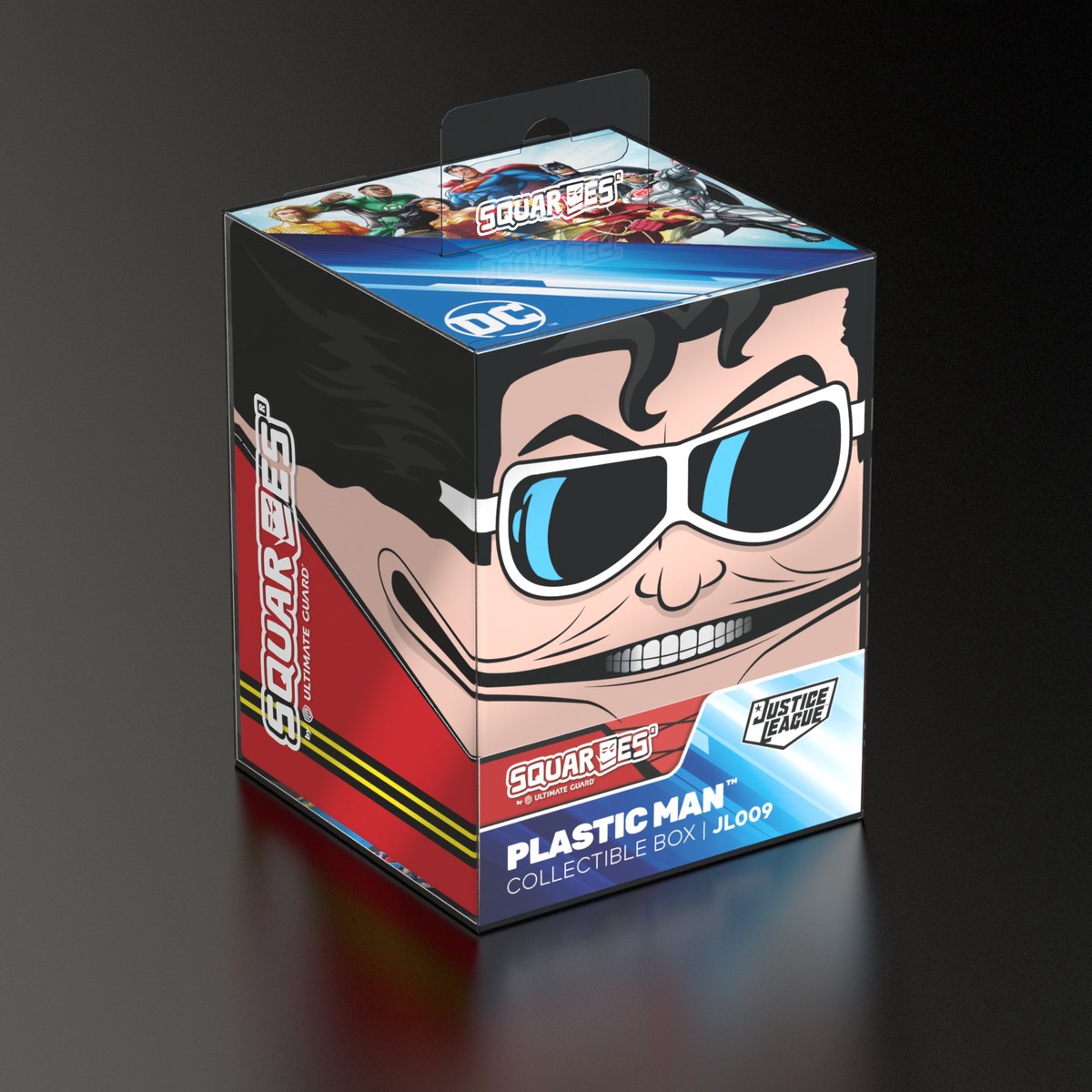 Squaroes Justice League Deck Box - Plastic Man