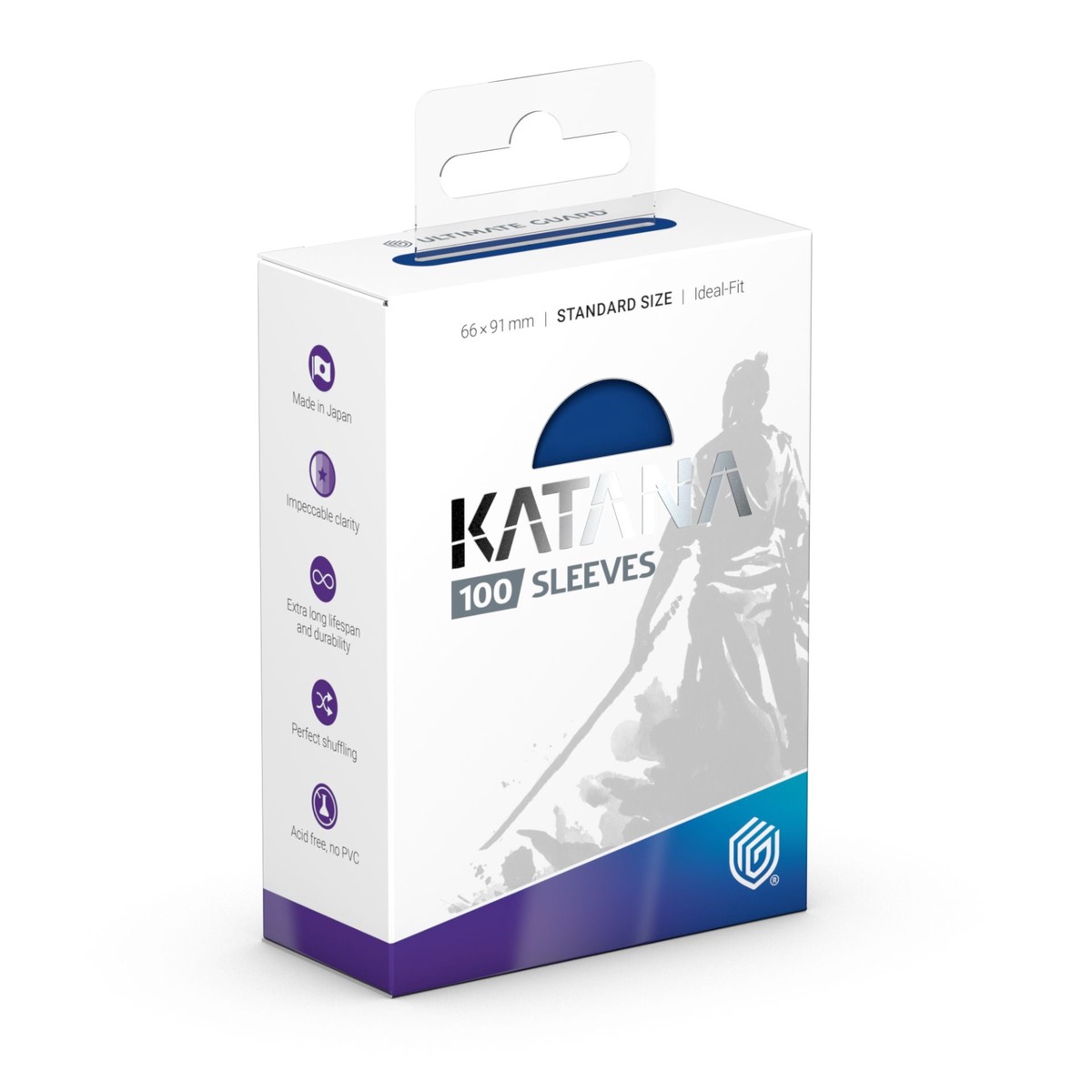 Ultimate Guard Katana Standard Card Sleeves 100ct: Blue Bird
