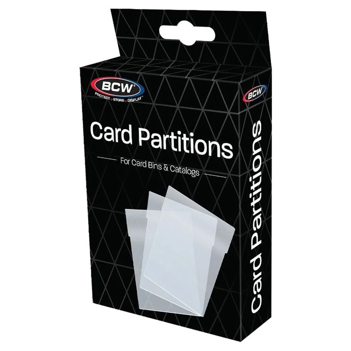 BCW Card Partitions 12ct Clear