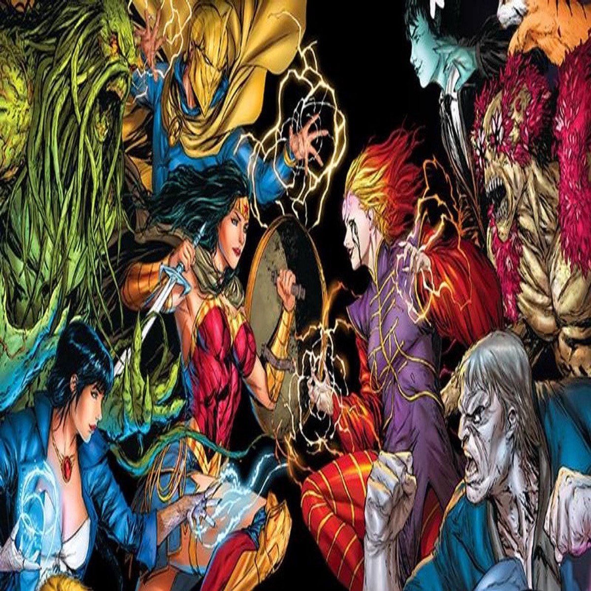 DC Deck Building Game: Justice League Dark Playmat Kickstarter Exclusive