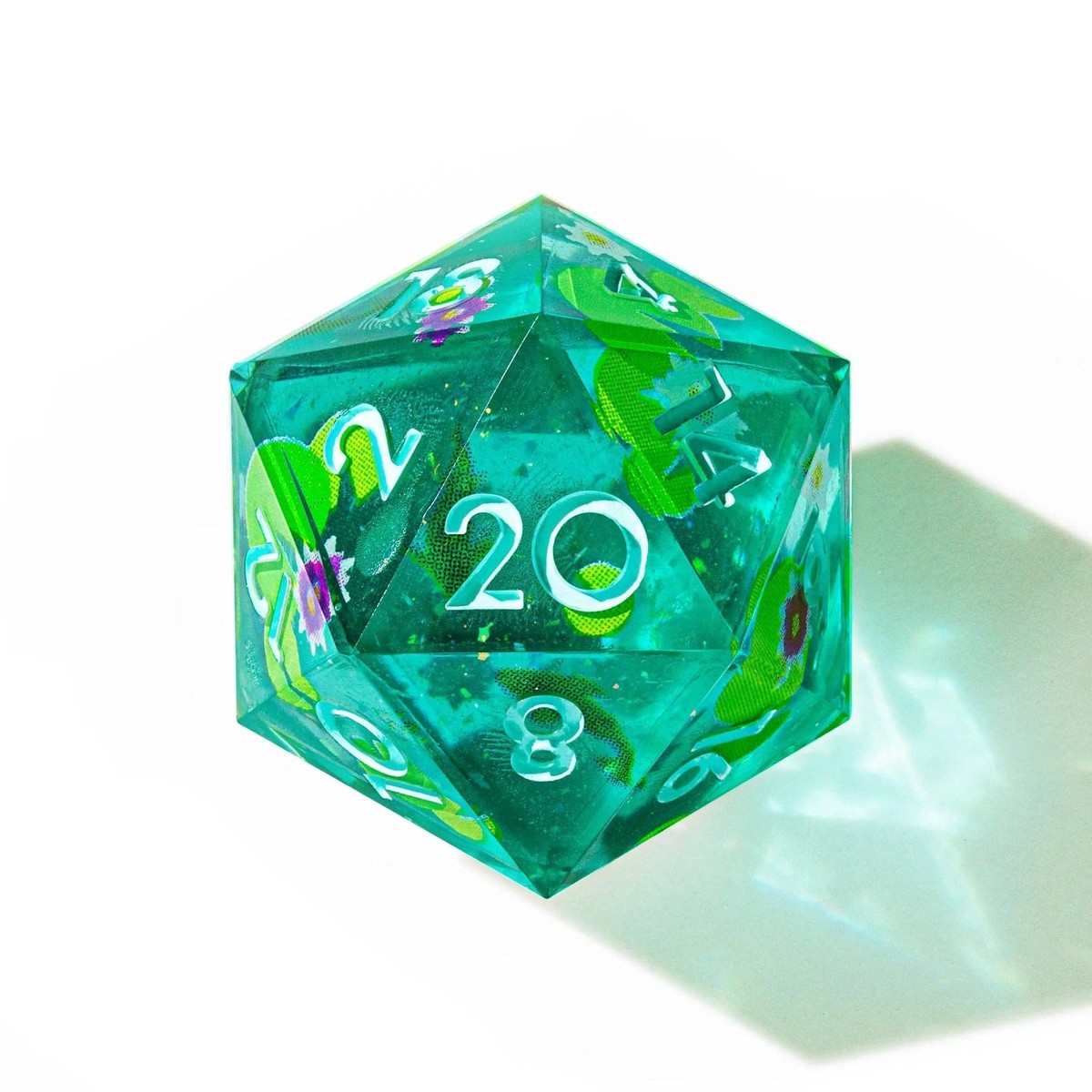 Koi Pond 7-Piece Sharp Edge Polyhedral Dice Set