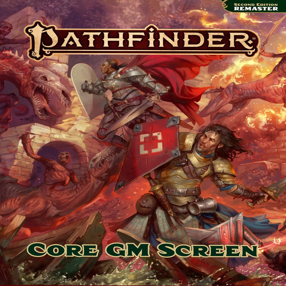 Pathfinder 2E Remastered Core GM Screen