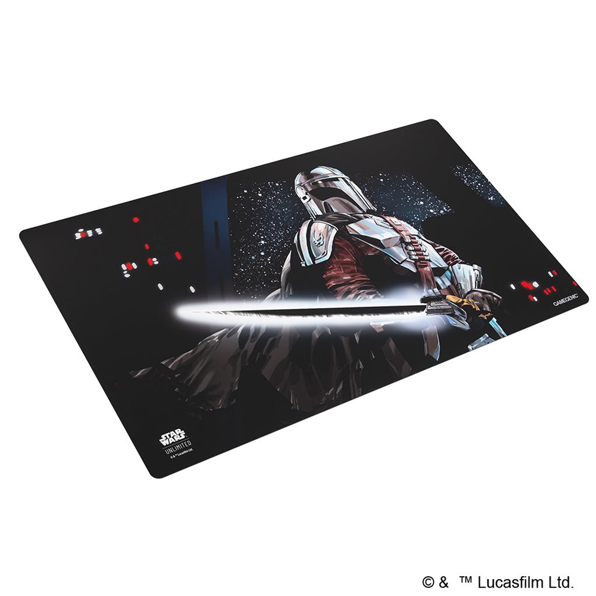 Star Wars Unlimited: Shadows of the Galaxy Series Game Mat Mandalorian