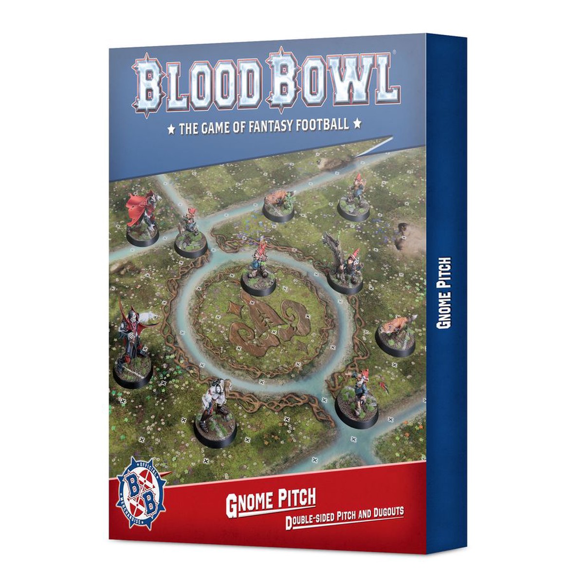 Blood Bowl Gnome Team: Double-Sided Pitch & Dugouts