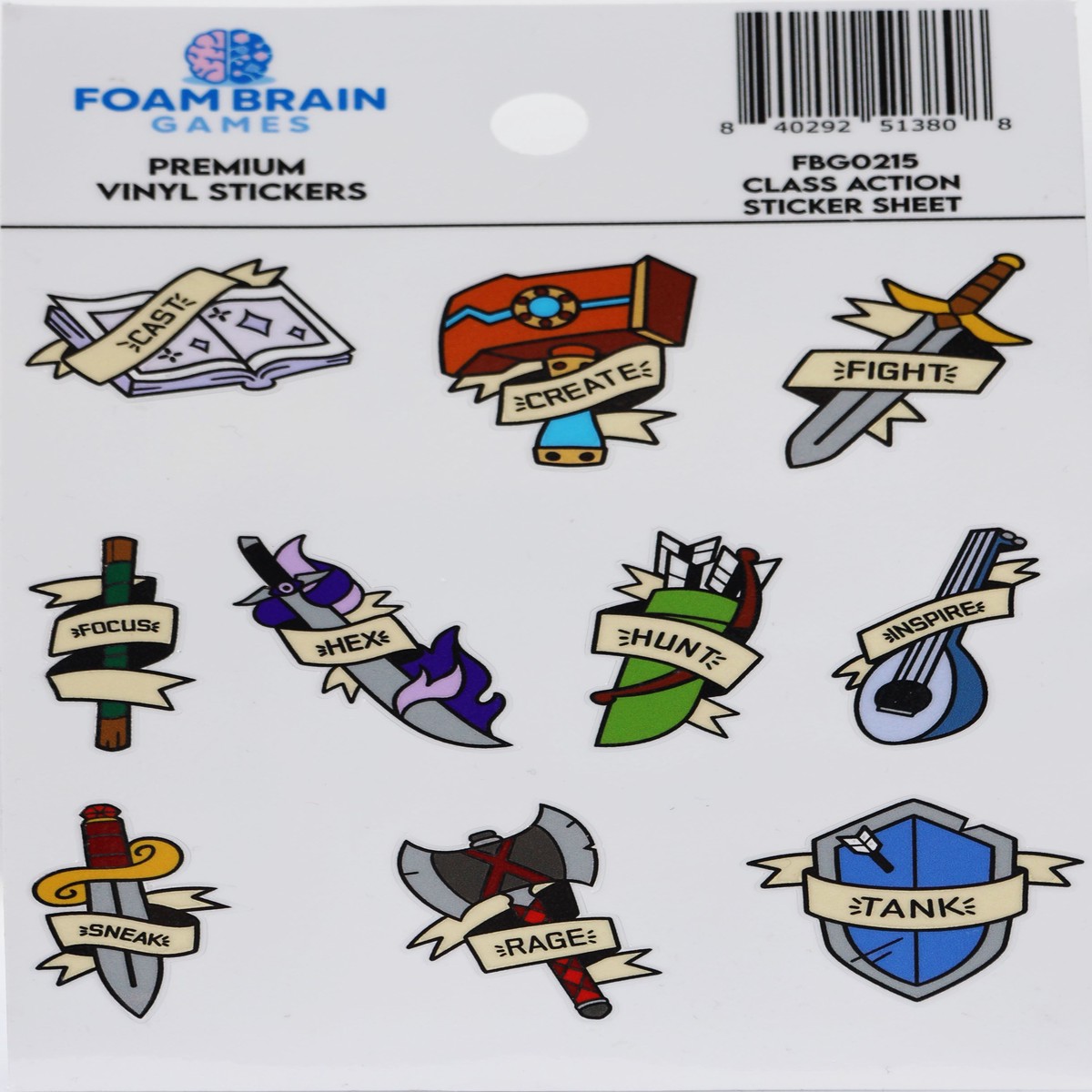 Class Action Sticker Sheet