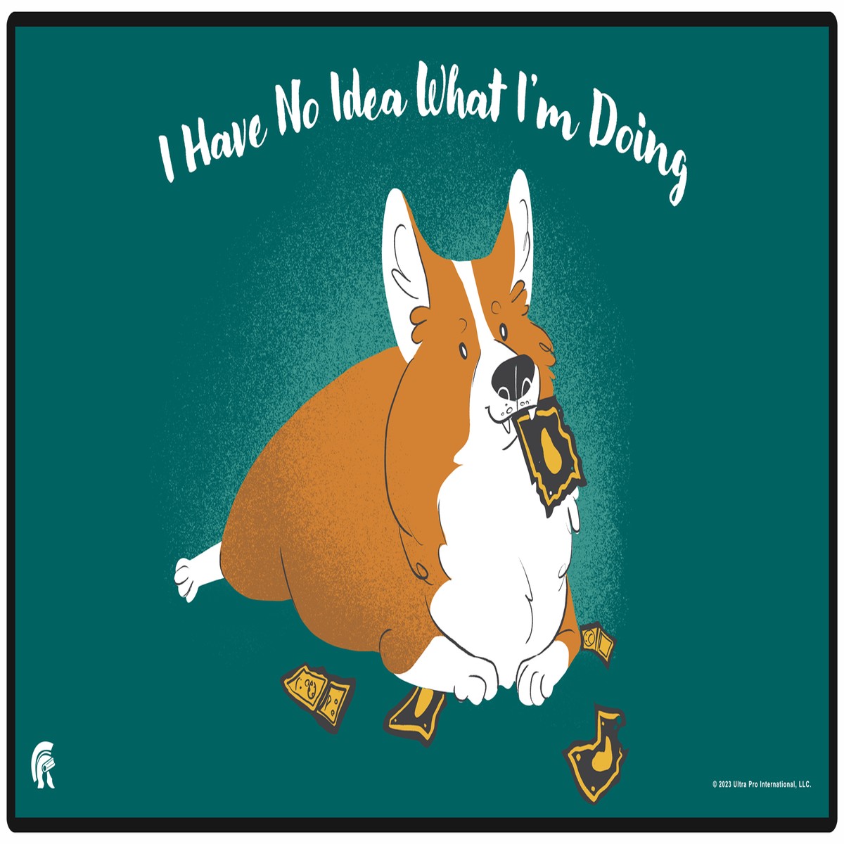 Legion Playmat: No Idea Corgi